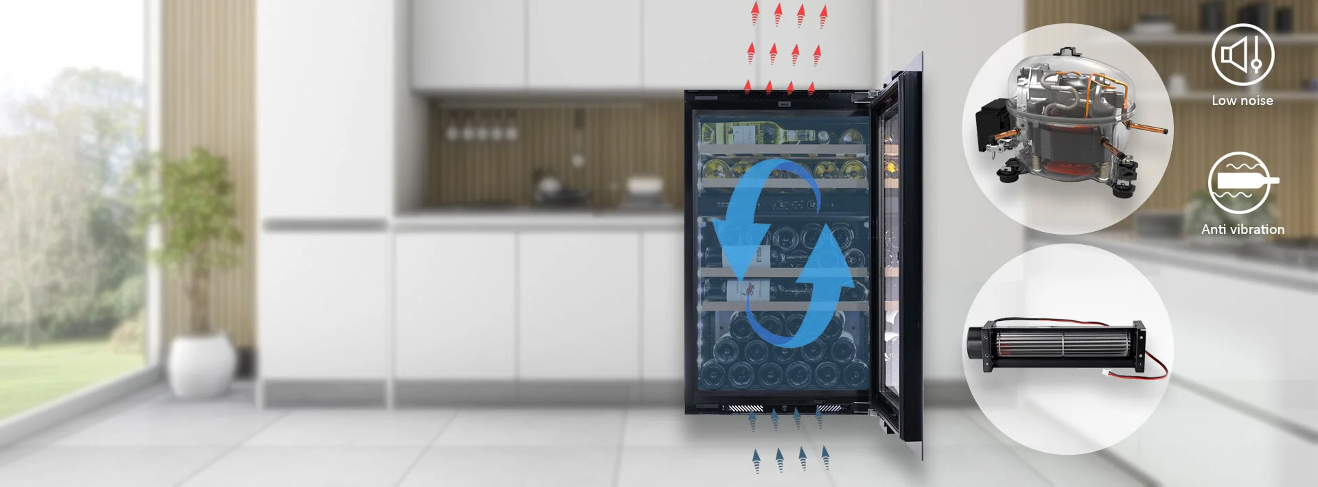 INVERTER-THJÓPNINGARVÉL OG THVERFLÆSISVIFTA